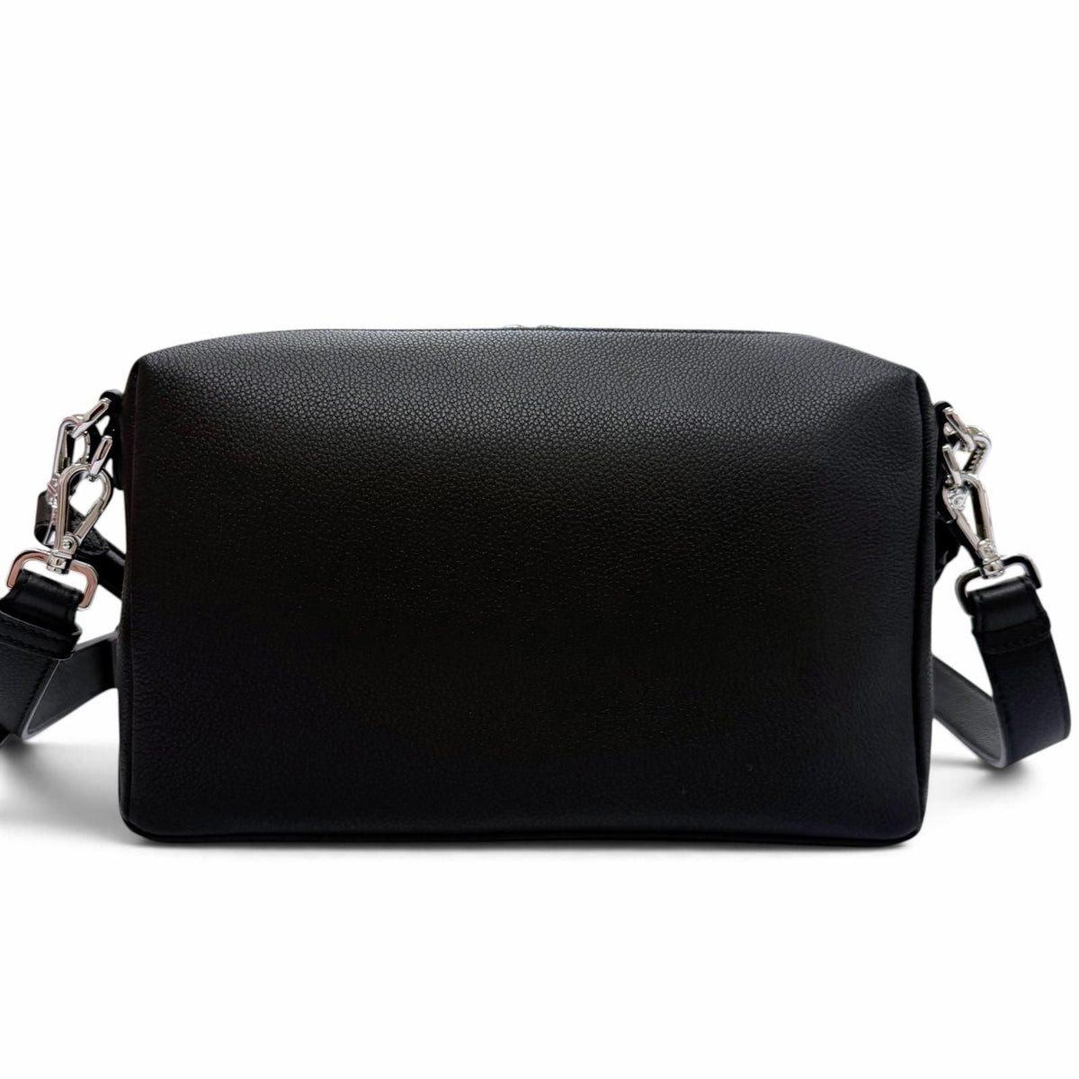 Fendi FF Metal Grain Calfskin 2way Shoulder Bag