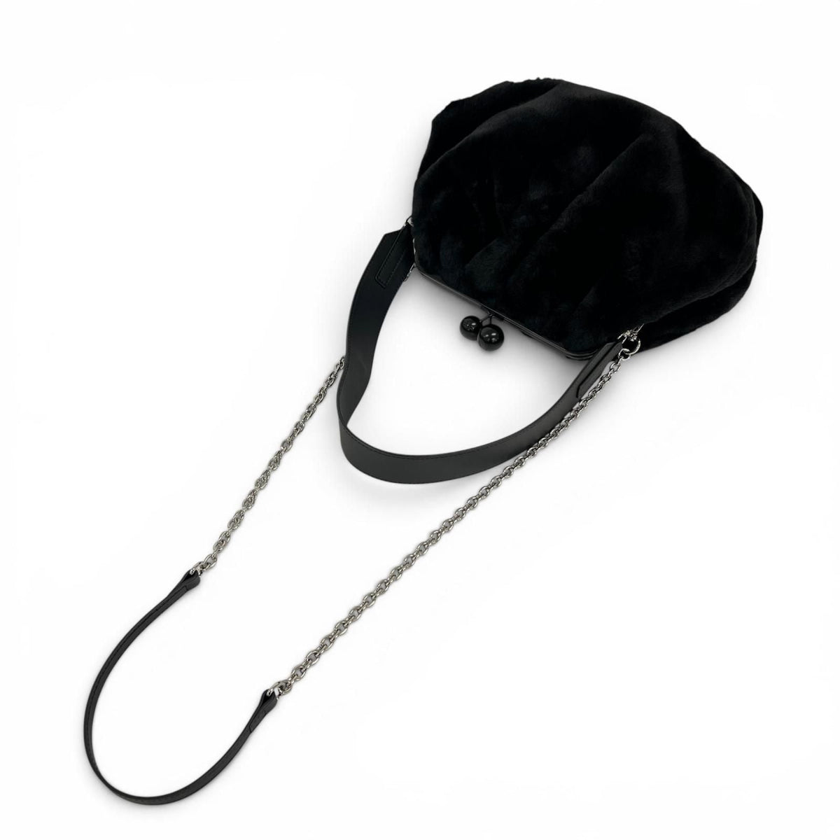 Max Mara PASTICCINO Eco Fur 2way Shoulder Bag