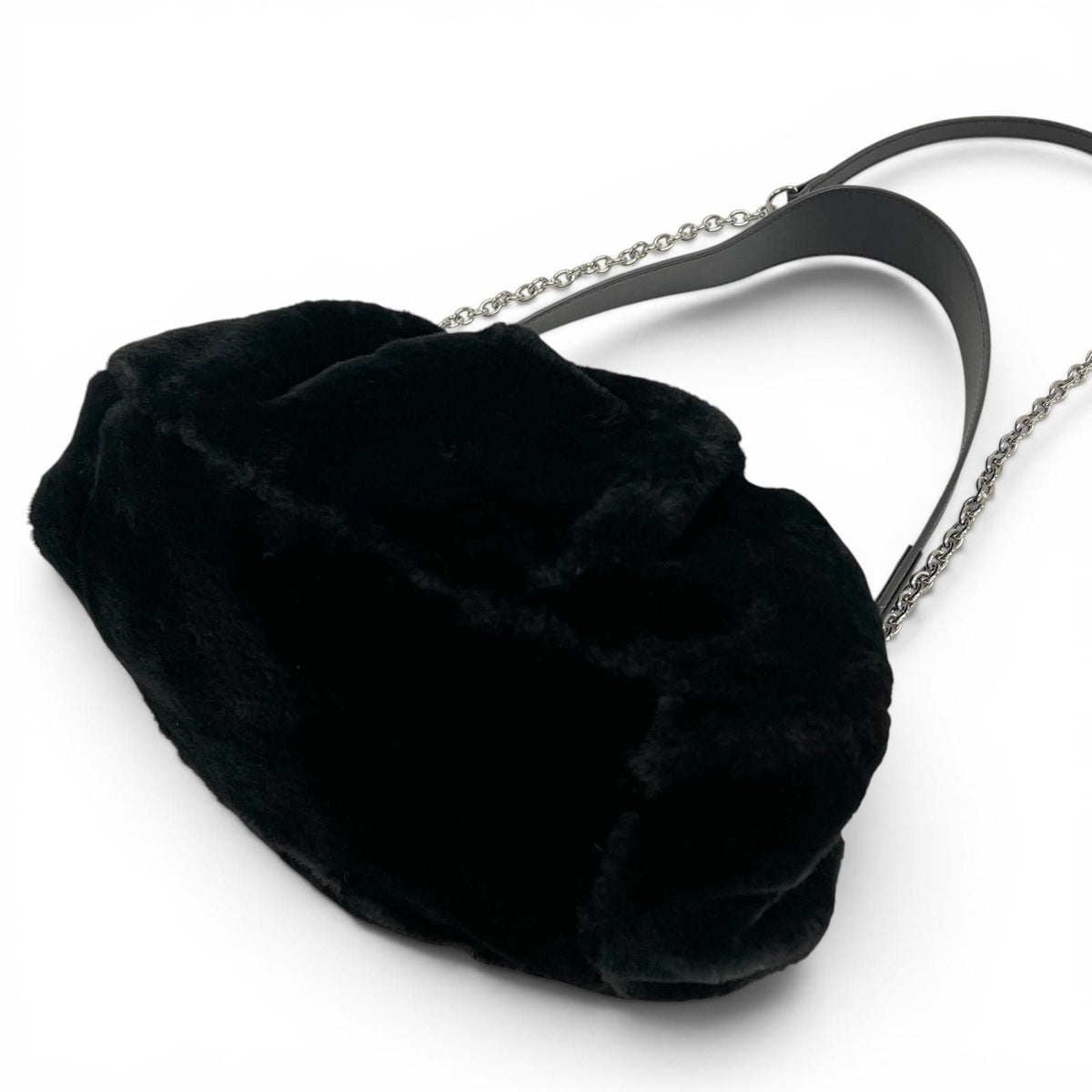 Max Mara PASTICCINO Eco Fur 2way Shoulder Bag