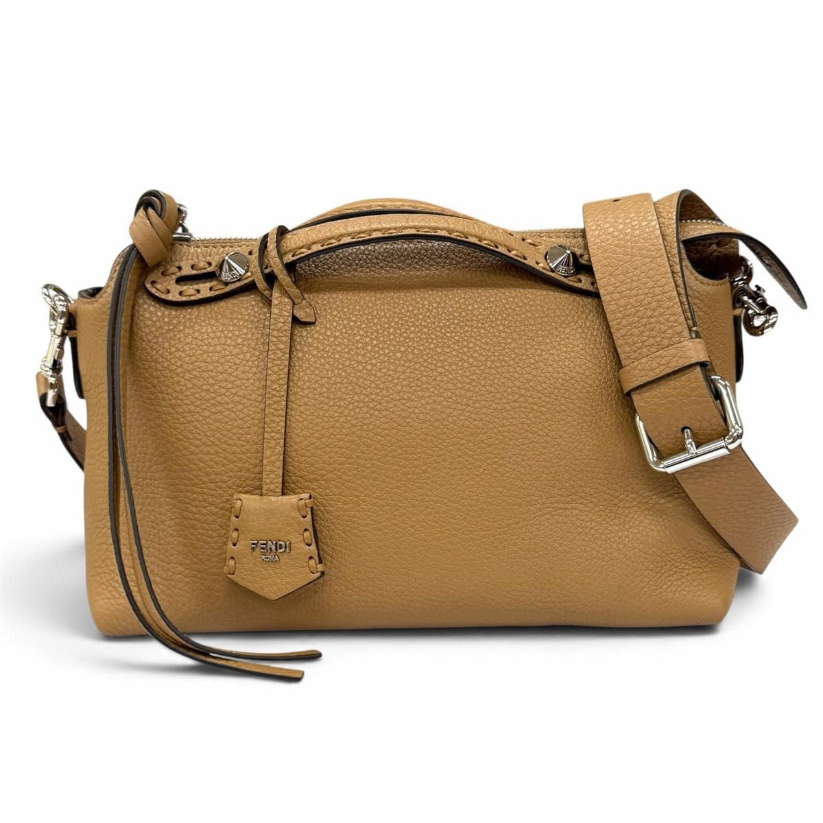 Fendi Bytheway Selleria Grain Calfskin 2way Shoulder Bag
