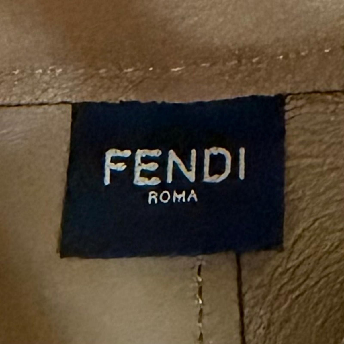 Fendi Bytheway Selleria Grain Calfskin 2way Shoulder Bag