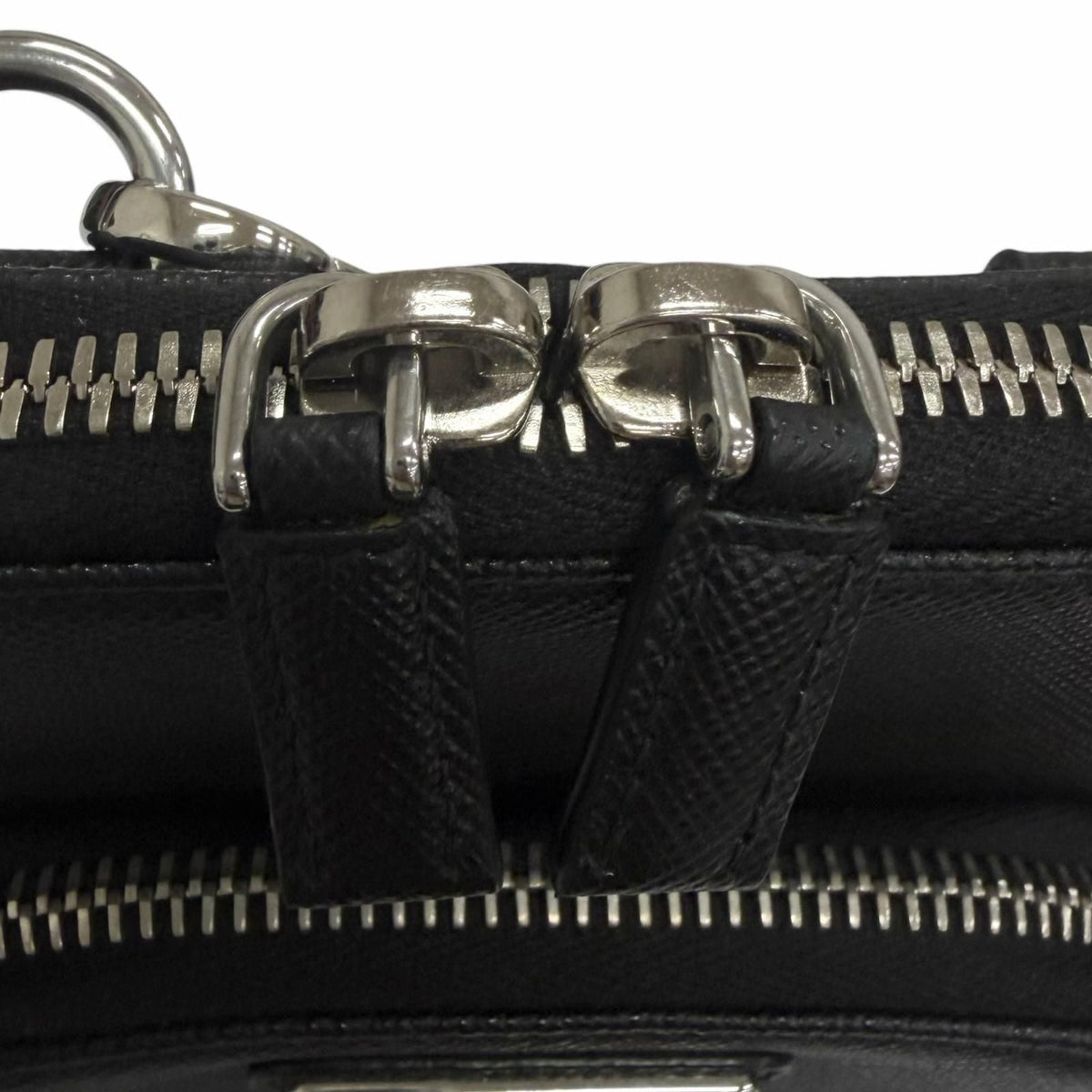 Prada Triangle logo Saffiano smartphone case