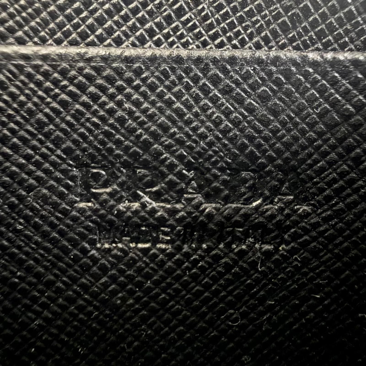Prada Triangle logo Saffiano smartphone case