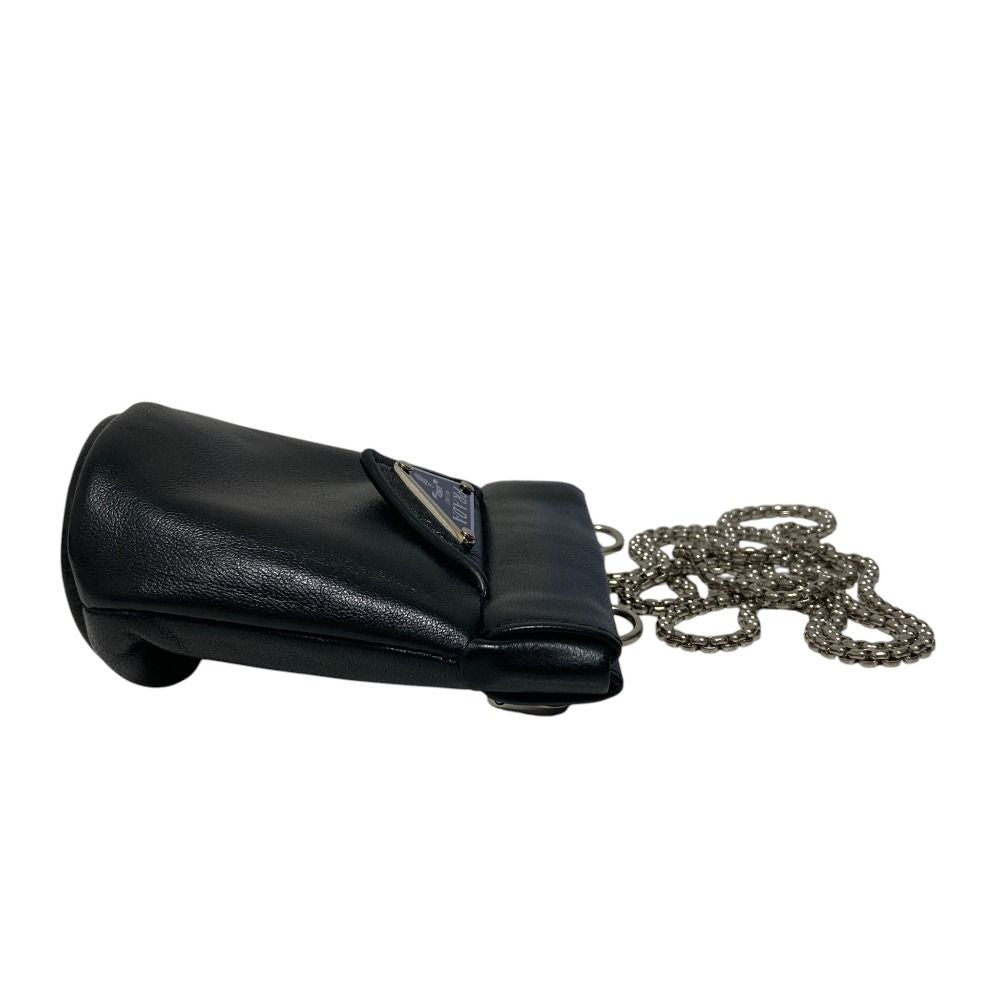 Prada Nappa Leather Mini Necklace Pouch