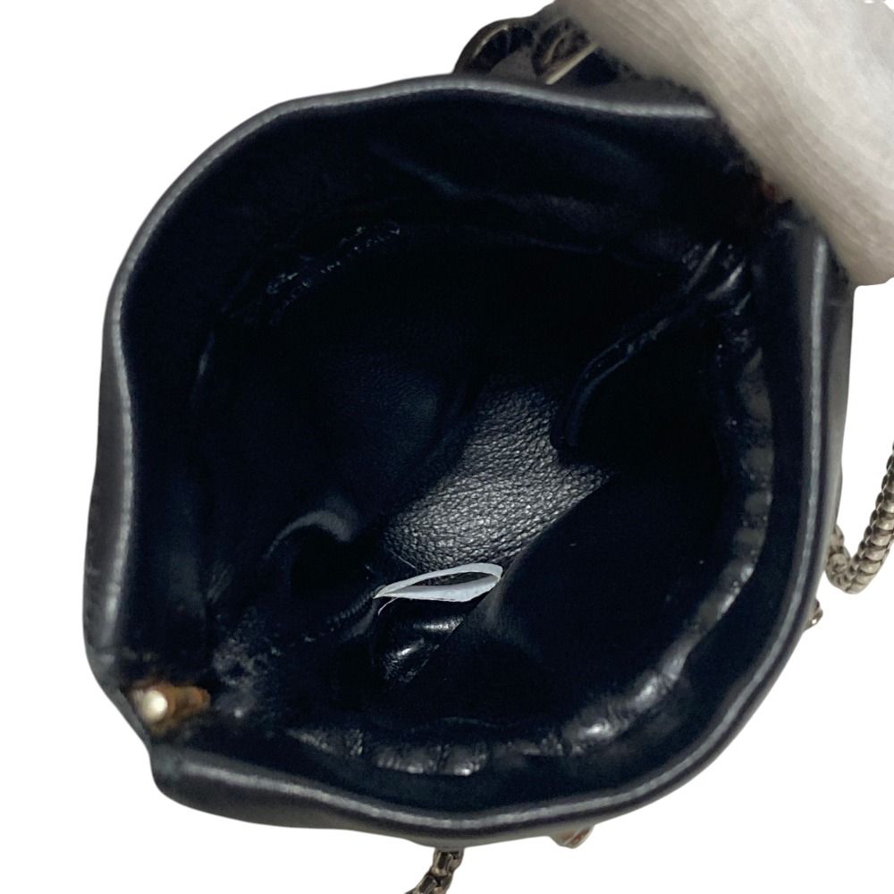 Prada Nappa Leather Mini Necklace Pouch