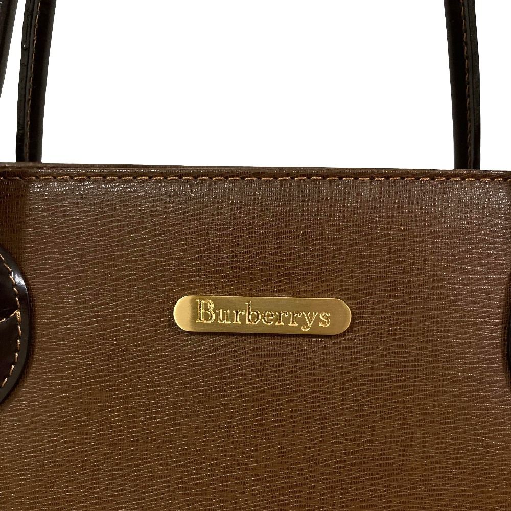 Burberrys Leather Handbag