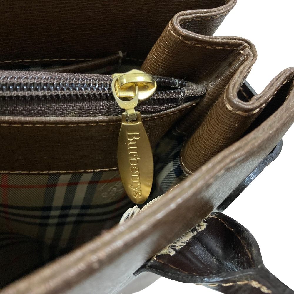 Burberrys Leather Handbag
