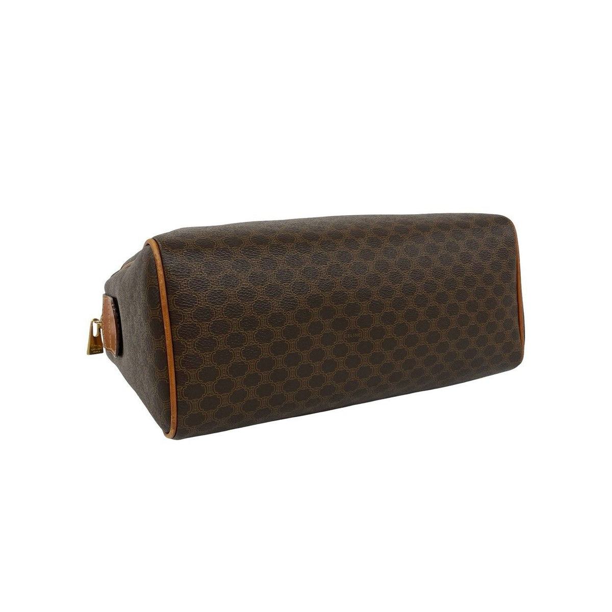 Celine Macadam Triomphe Leather Handbag