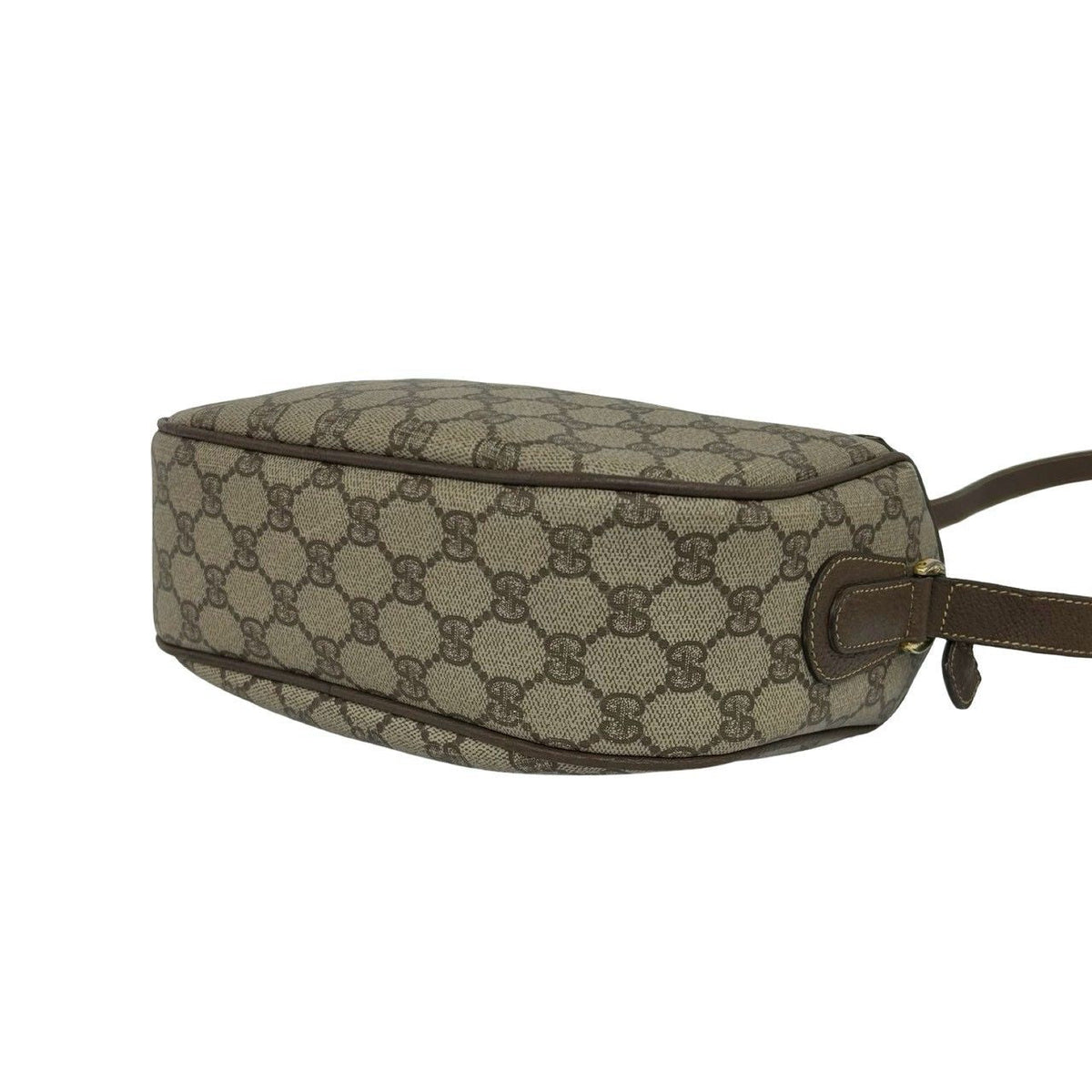 Gucci Old Gucci GG Logo PVC Leather Shoulder Bag