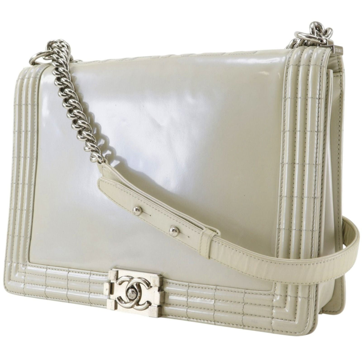 Chanel Boy Chanel Enamel Shoulder Bag
