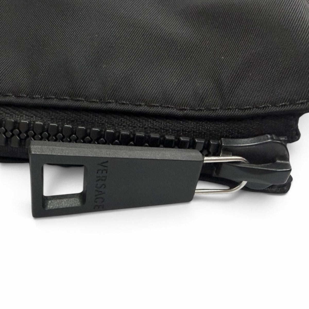 Versace 3D Medusa Greca Nylon Leather 2way Shoulder Bag
