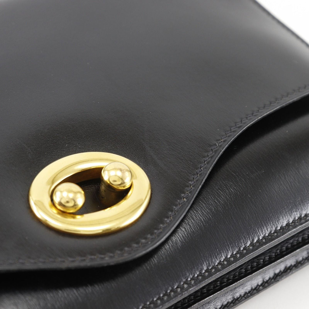 Hermes Vintage Box Calf Handbag