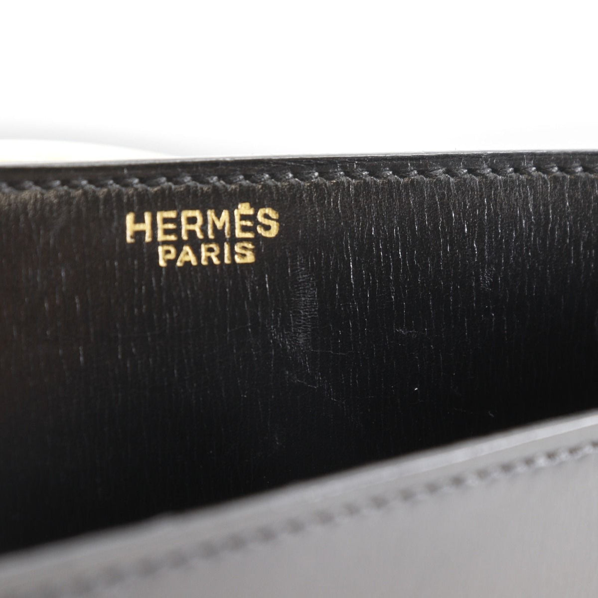 Hermes Vintage Box Calf Handbag