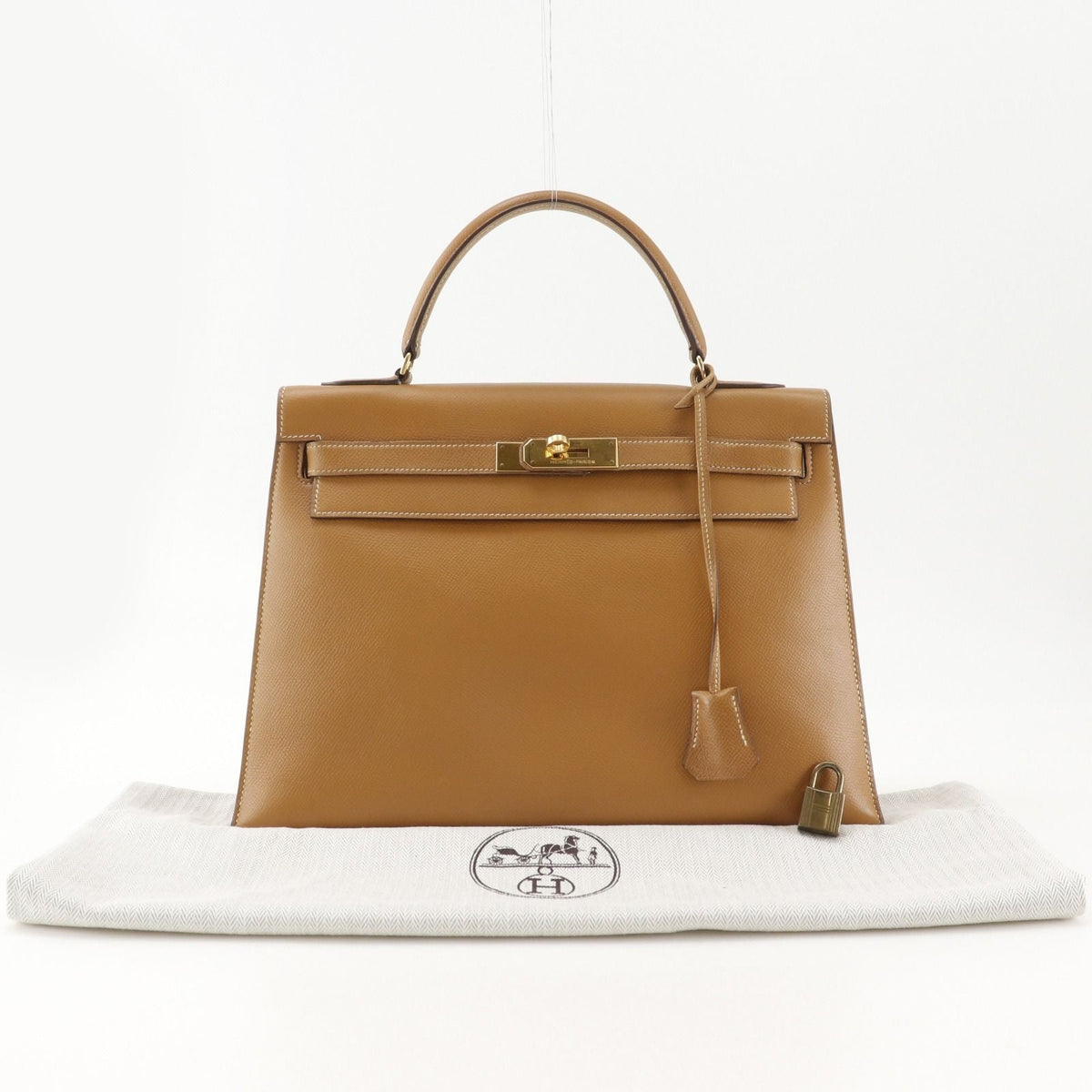 Hermes Kelly32 Cuir Chevre Mysore Handbag