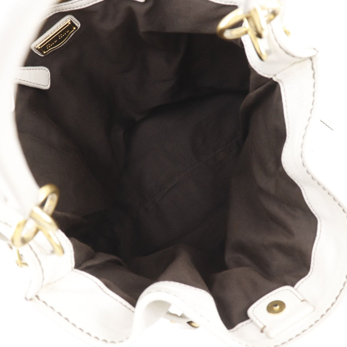 Miu Miu Leather Shoulder Bag