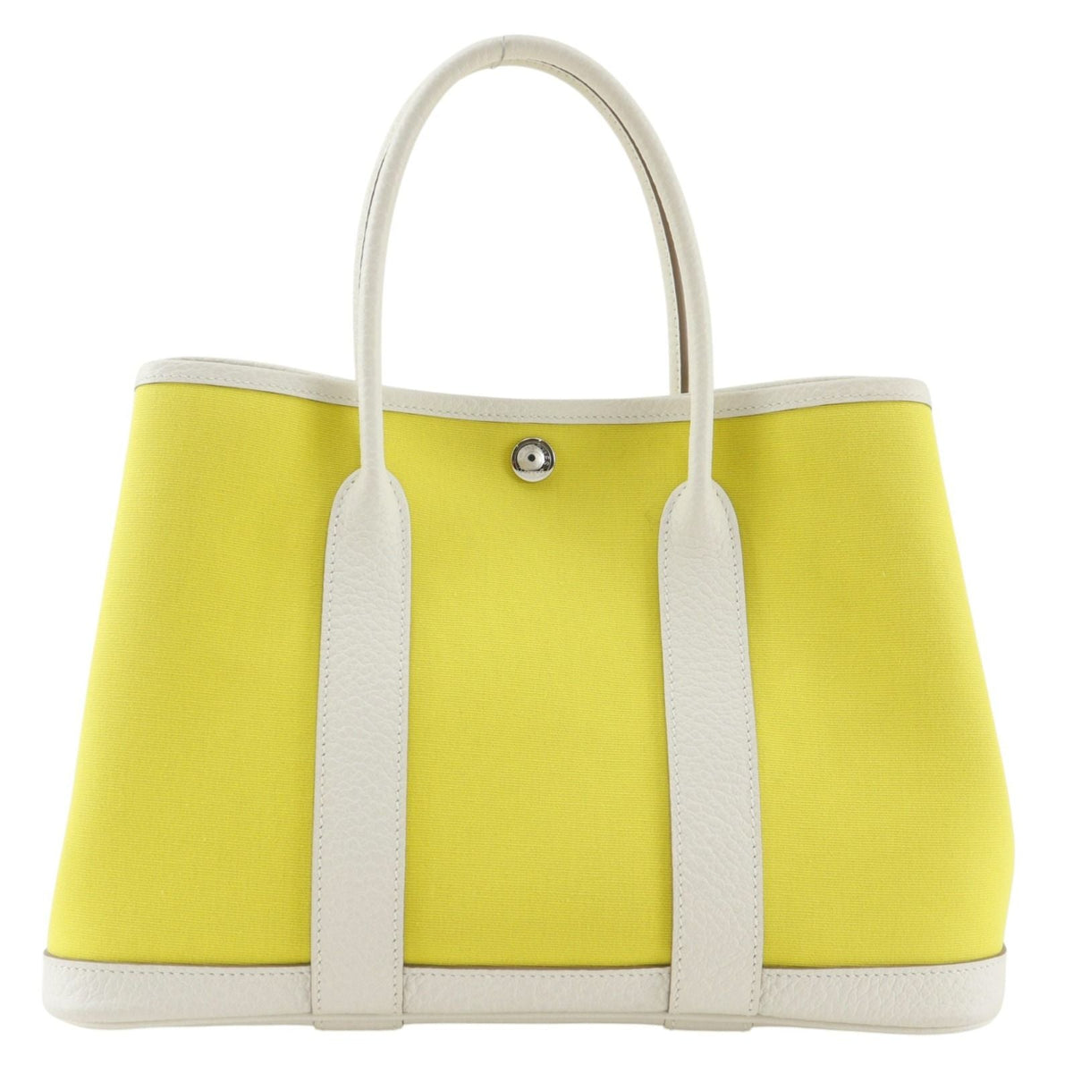 Hermes Garden Party TPM Toile Officier Country Handbag