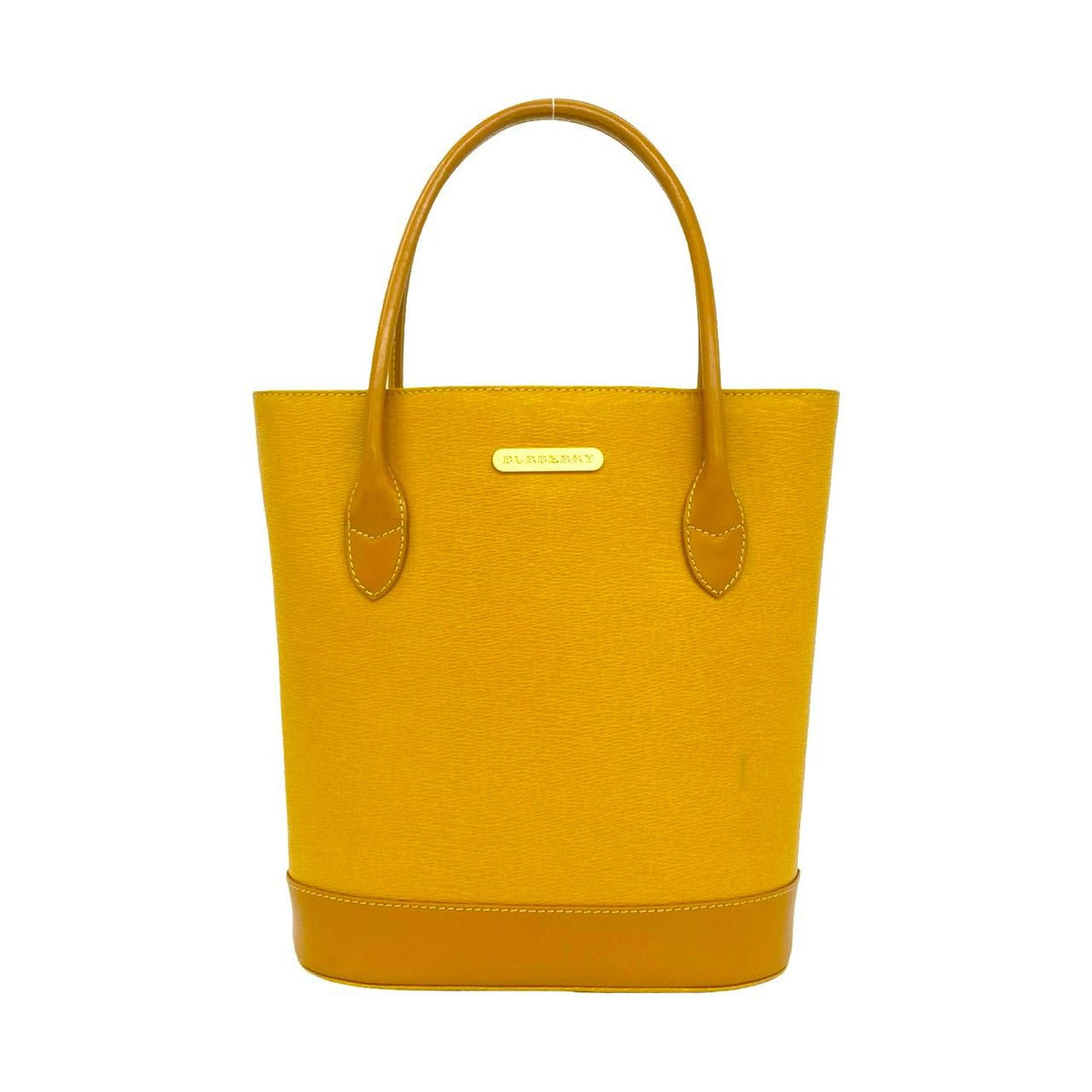 Burberry Nova Check Leather Handbag