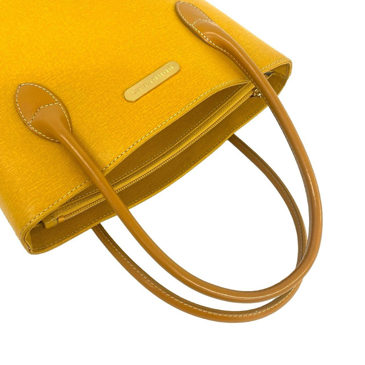 Burberry Nova Check Leather Handbag