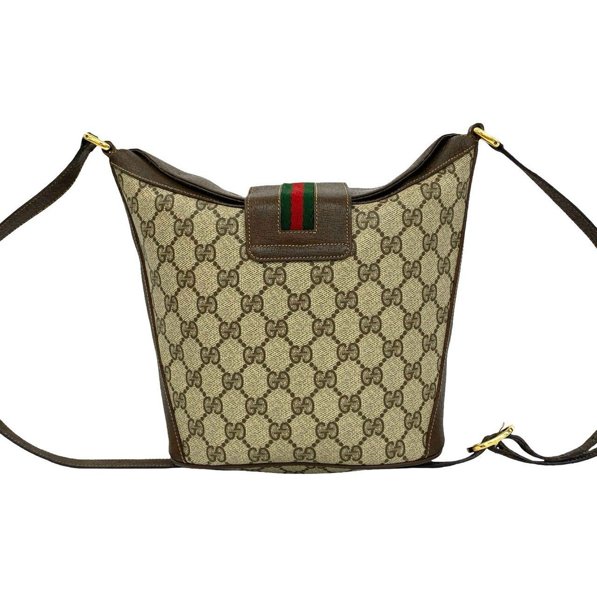 Gucci GG Sherry Line Leather PVC Mini Shoulder Bag