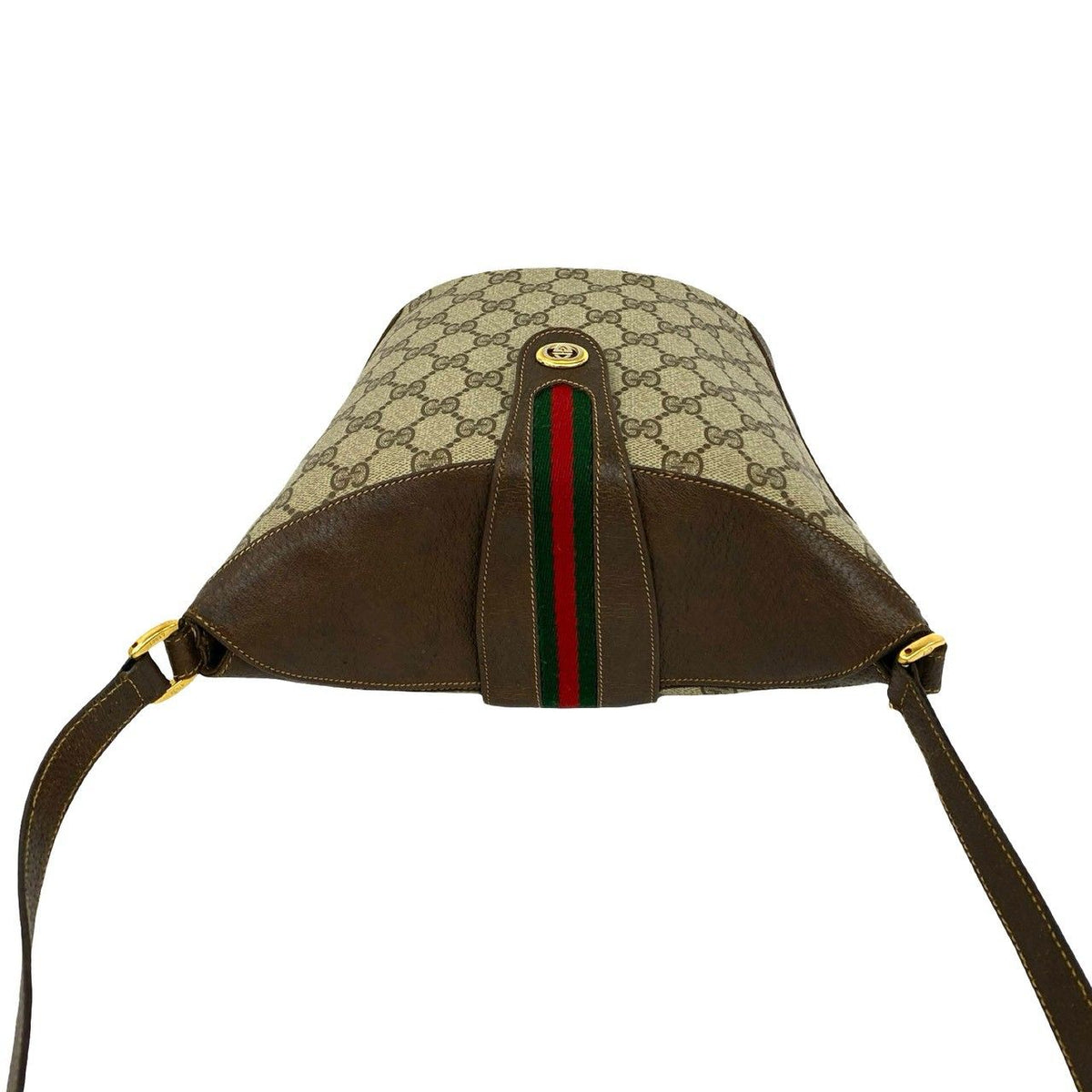 Gucci GG Sherry Line Leather PVC Mini Shoulder Bag