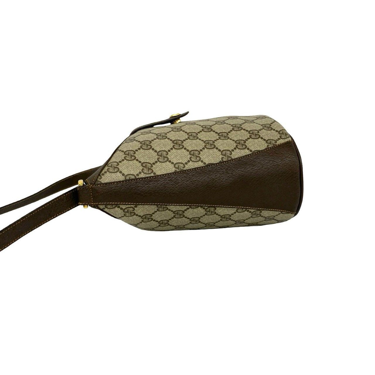 Gucci GG Sherry Line Leather PVC Mini Shoulder Bag