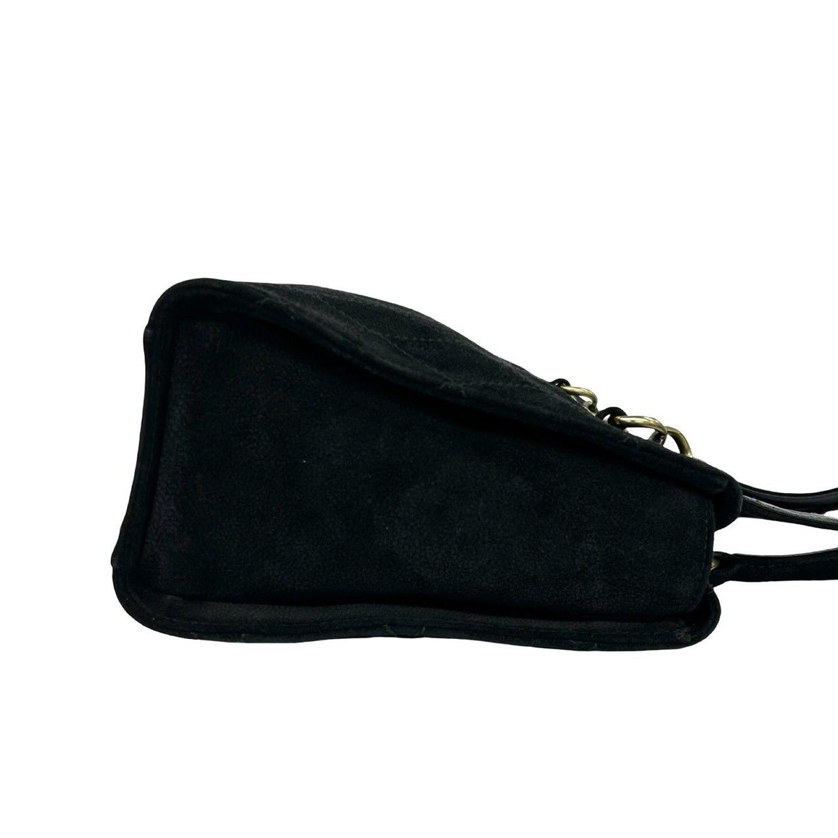 Chanel Coco Mark Suede Leather Tote Bag