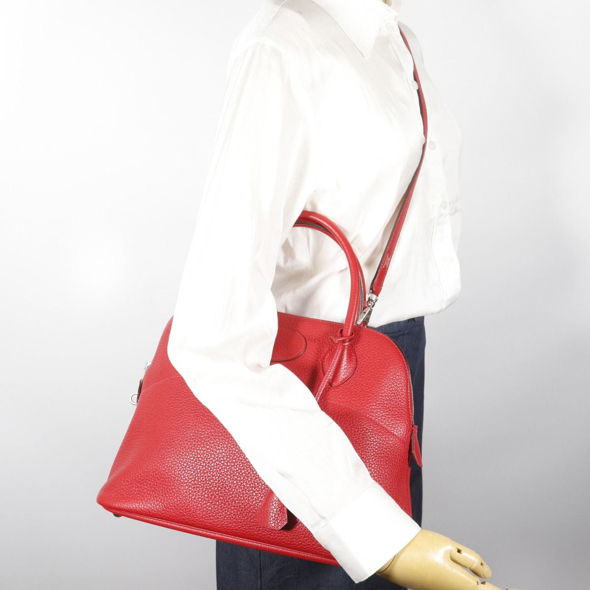 Hermes Bolide31 Taurillon Clemence Handbag