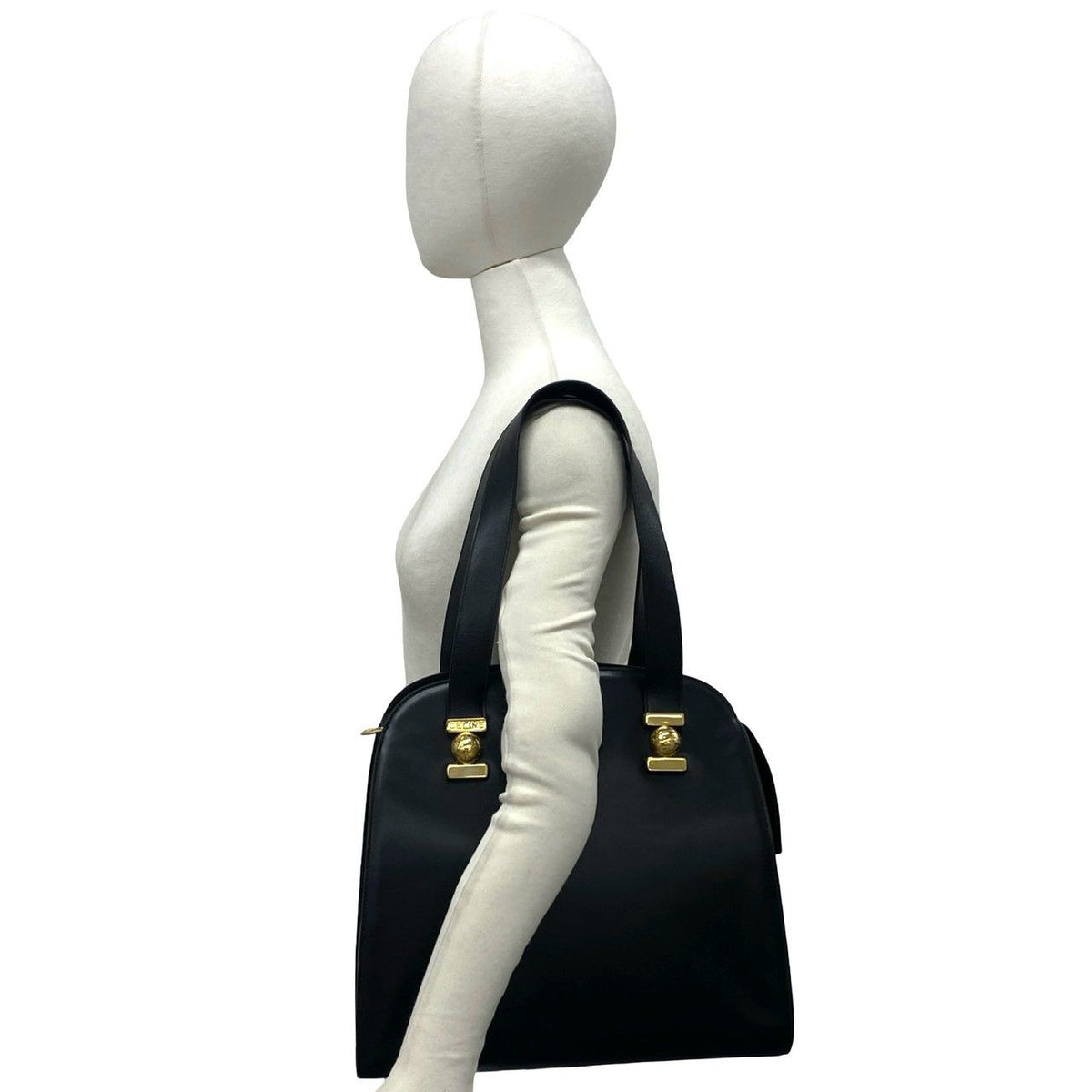 Celine Star Ball Leather Shoulder Bag