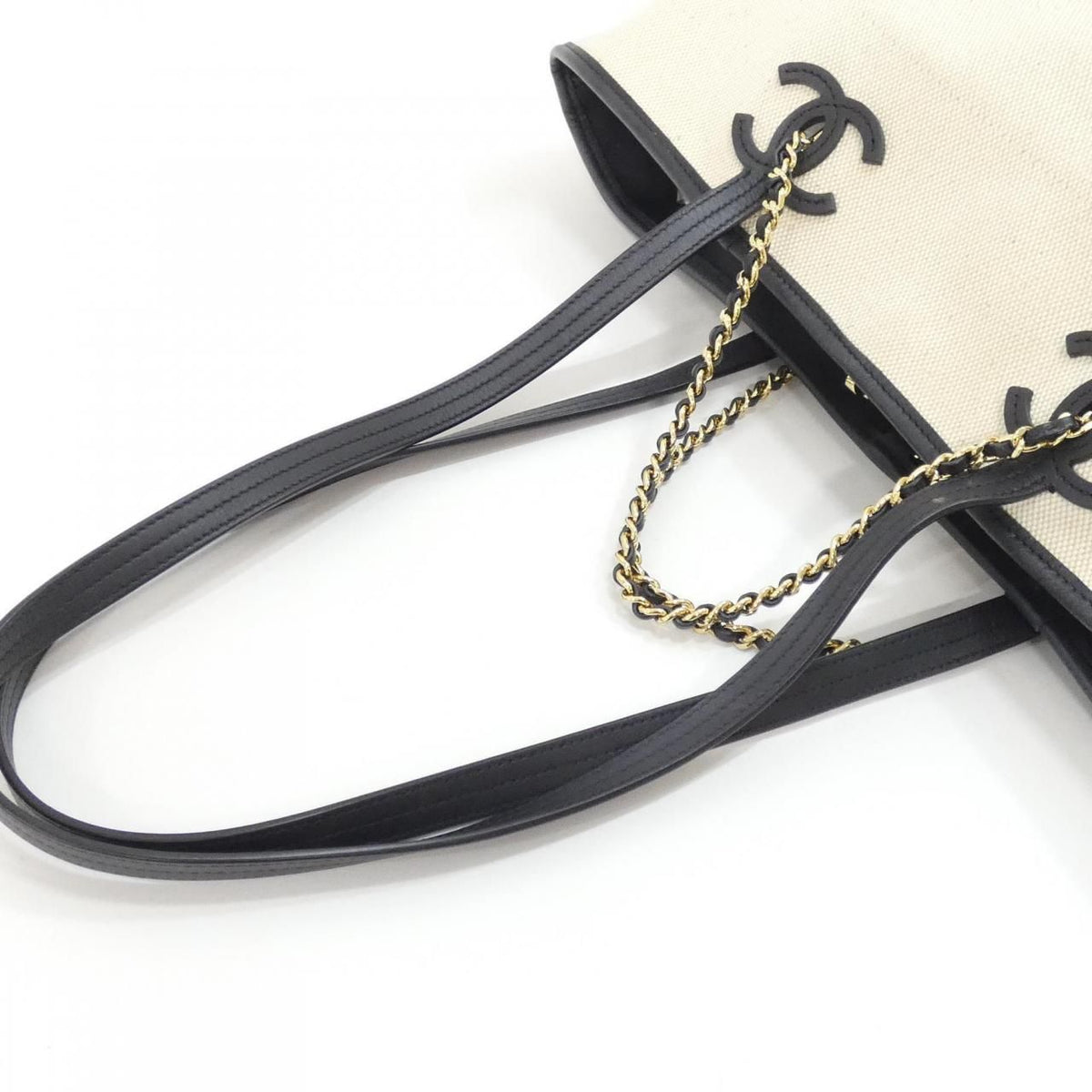 Chanel Canvas Calfskin Bag