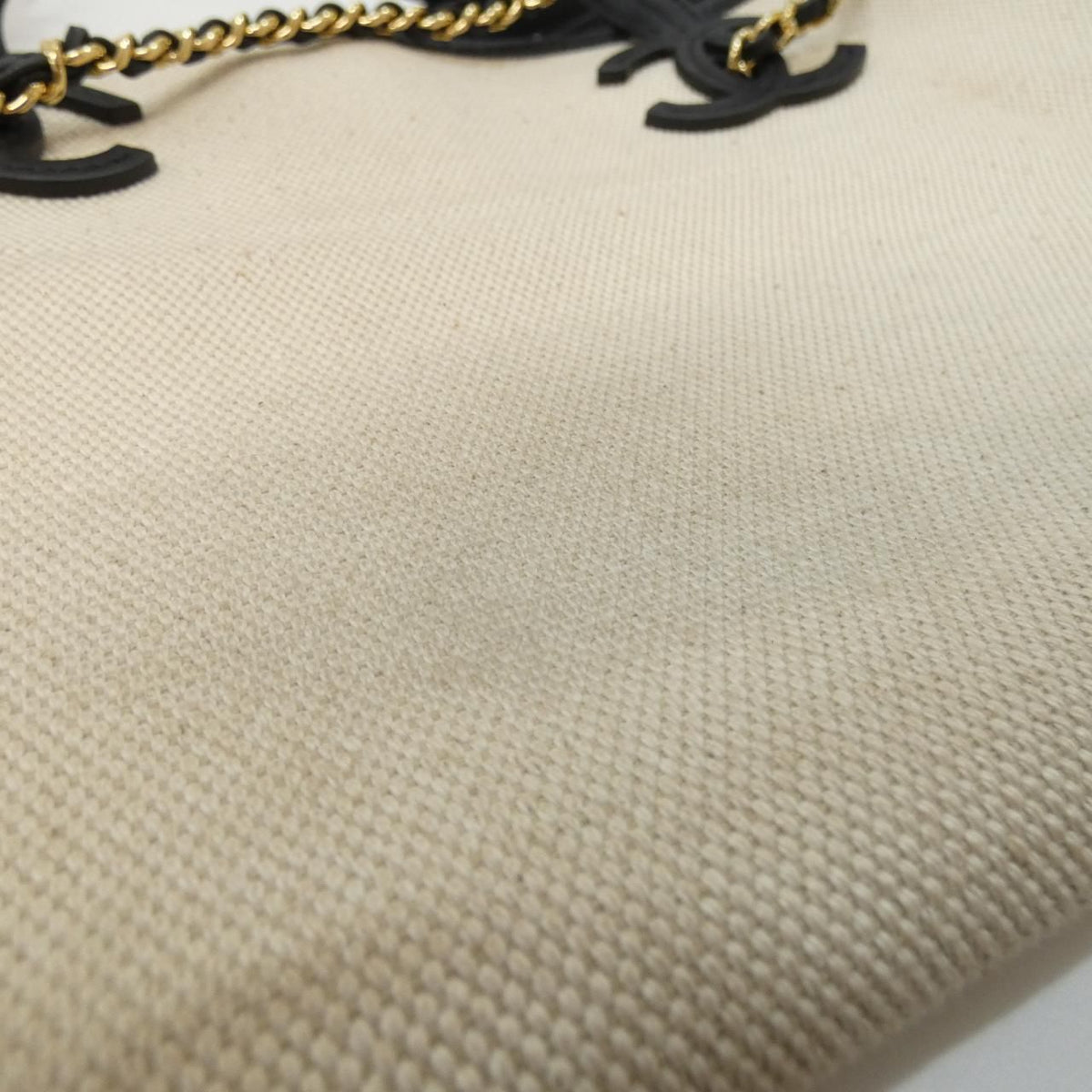 Chanel Canvas Calfskin Bag