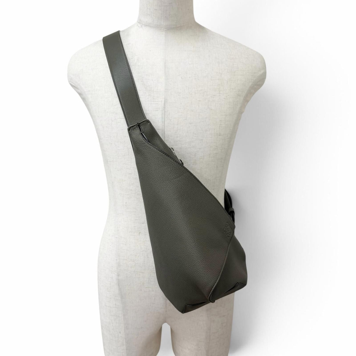 Loewe Anton Anagram Leather Sling Bag