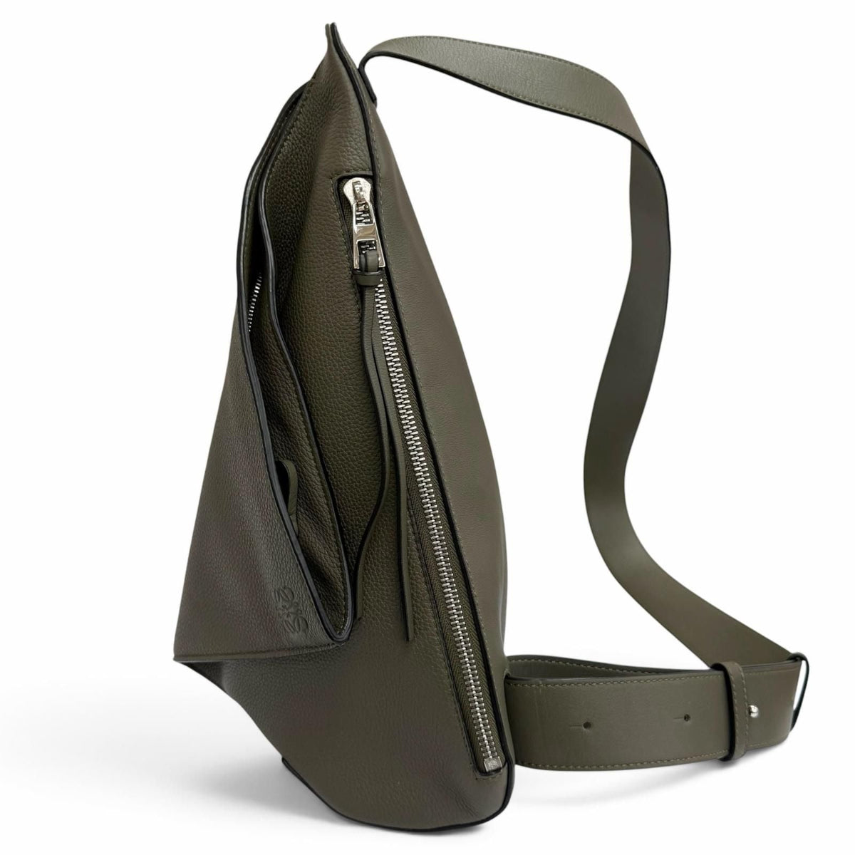 Loewe Anton Anagram Leather Sling Bag