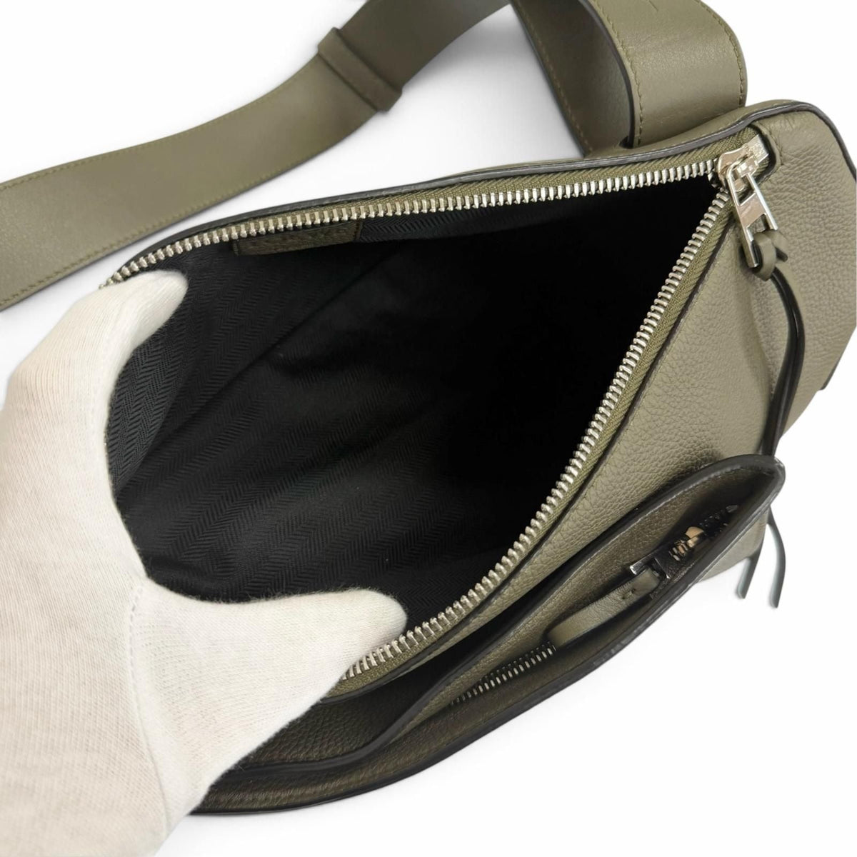 Loewe Anton Anagram Leather Sling Bag