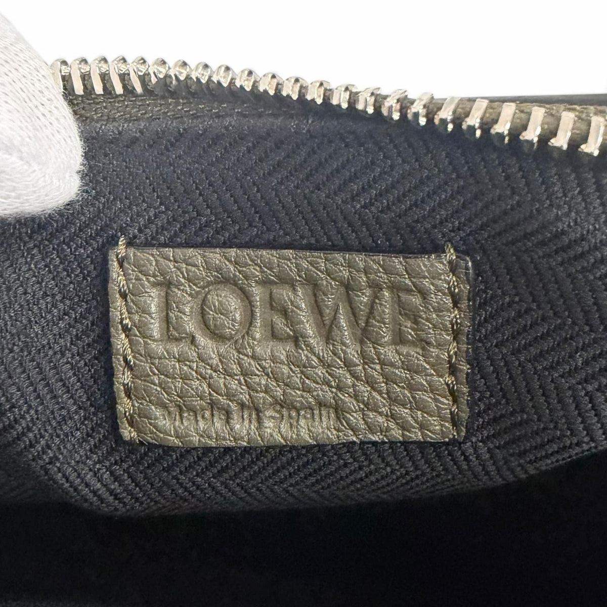 Loewe Anton Anagram Leather Sling Bag
