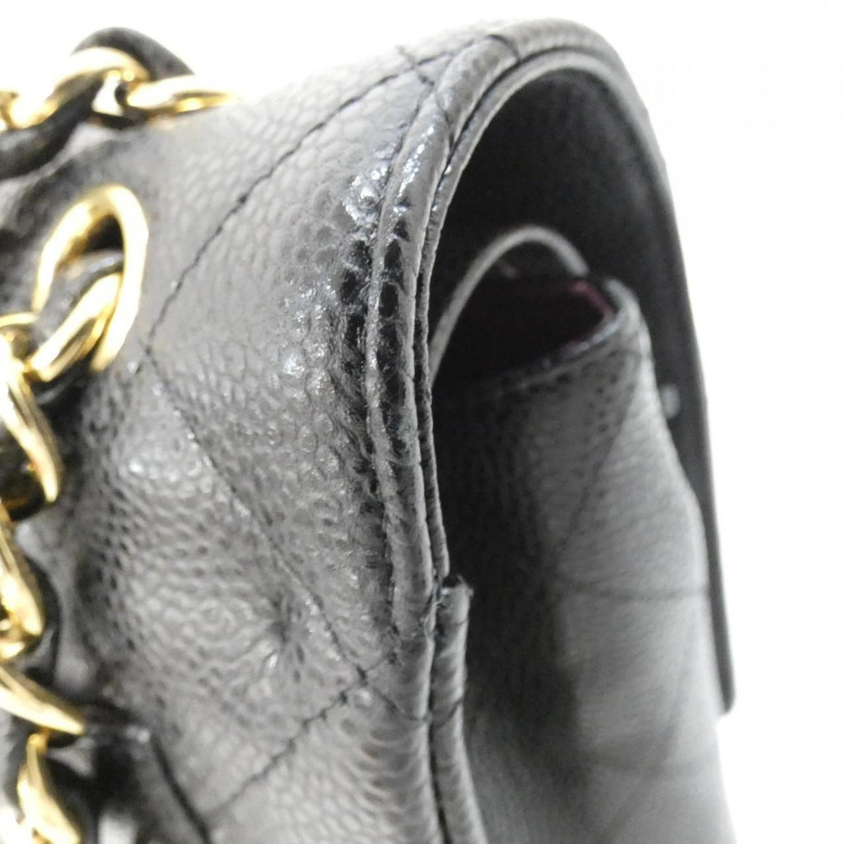 Chanel Caviar Skin Shoulder Bag