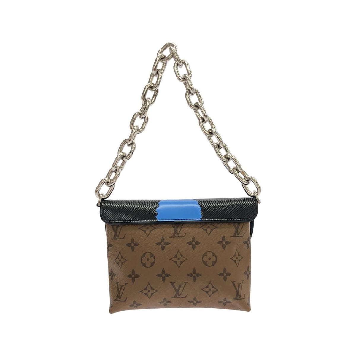 Louis Vuitton Pochette Kabuki Mask Monogram Coated Canvas Shoulder Bag