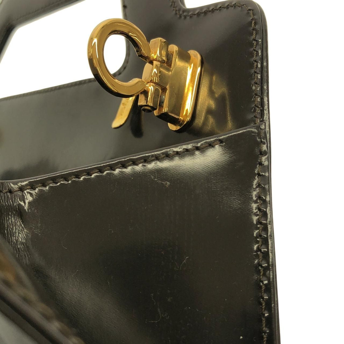 Salvatore Ferragamo Leather Shoulder Bag