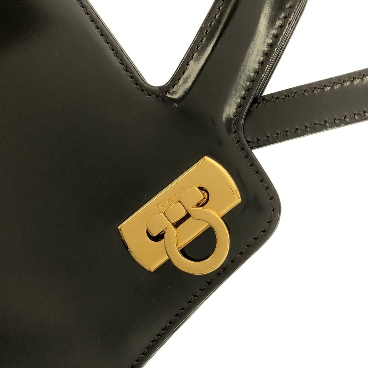 Salvatore Ferragamo Leather Shoulder Bag