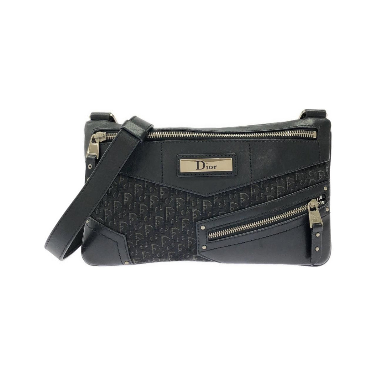 Christian Dior Dior Canvas Shoulder Bag