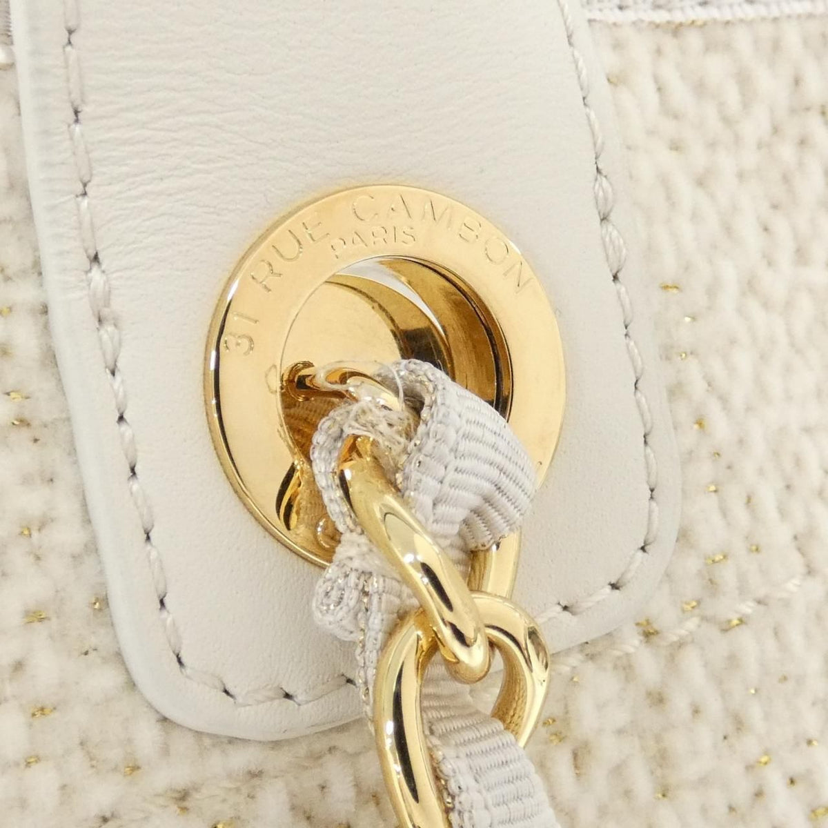 Chanel Deauville Tweed Bag