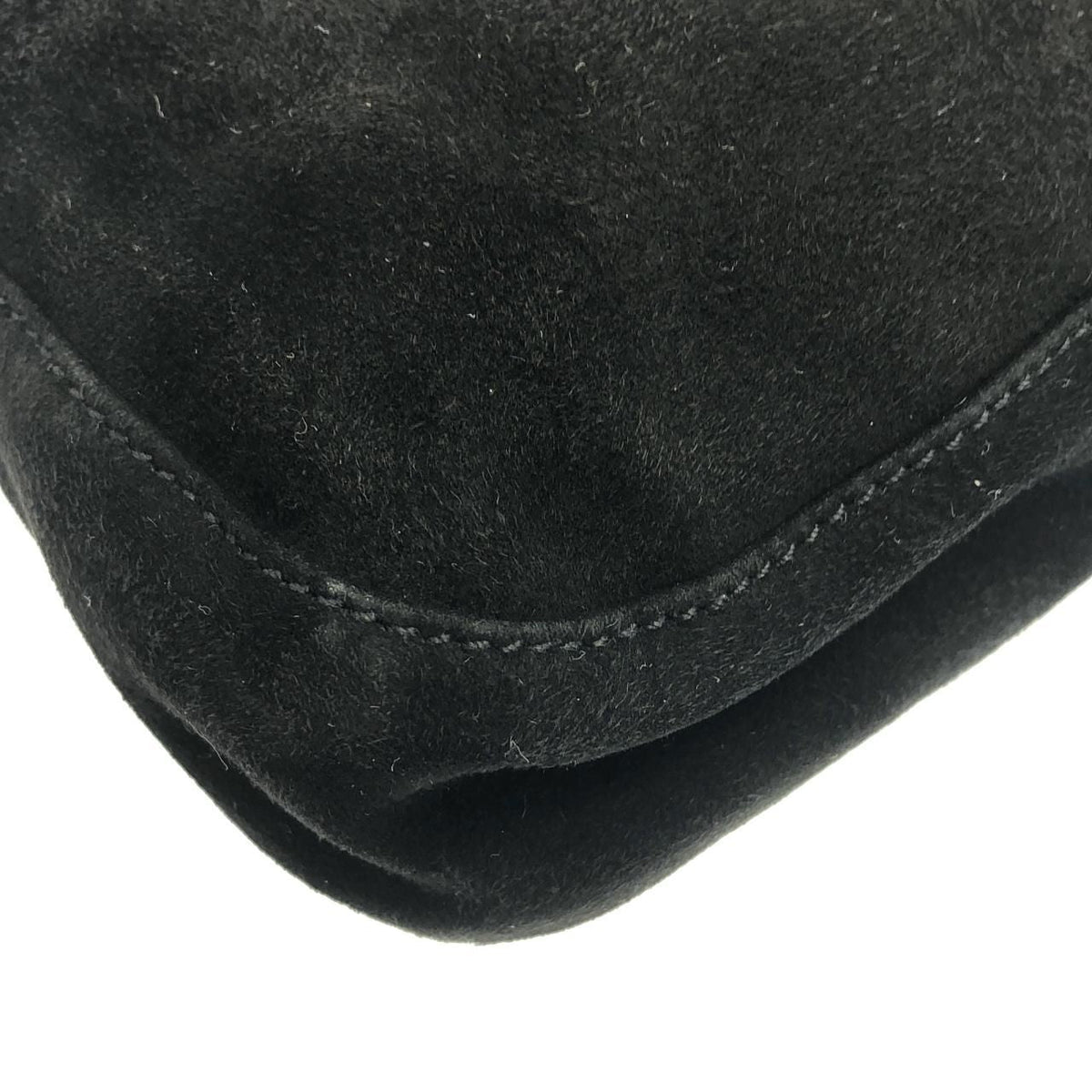 Fendi Baguette Suede Shoulder Bag