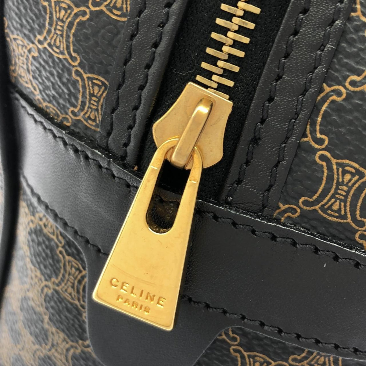 Celine Coated Canvas Bag