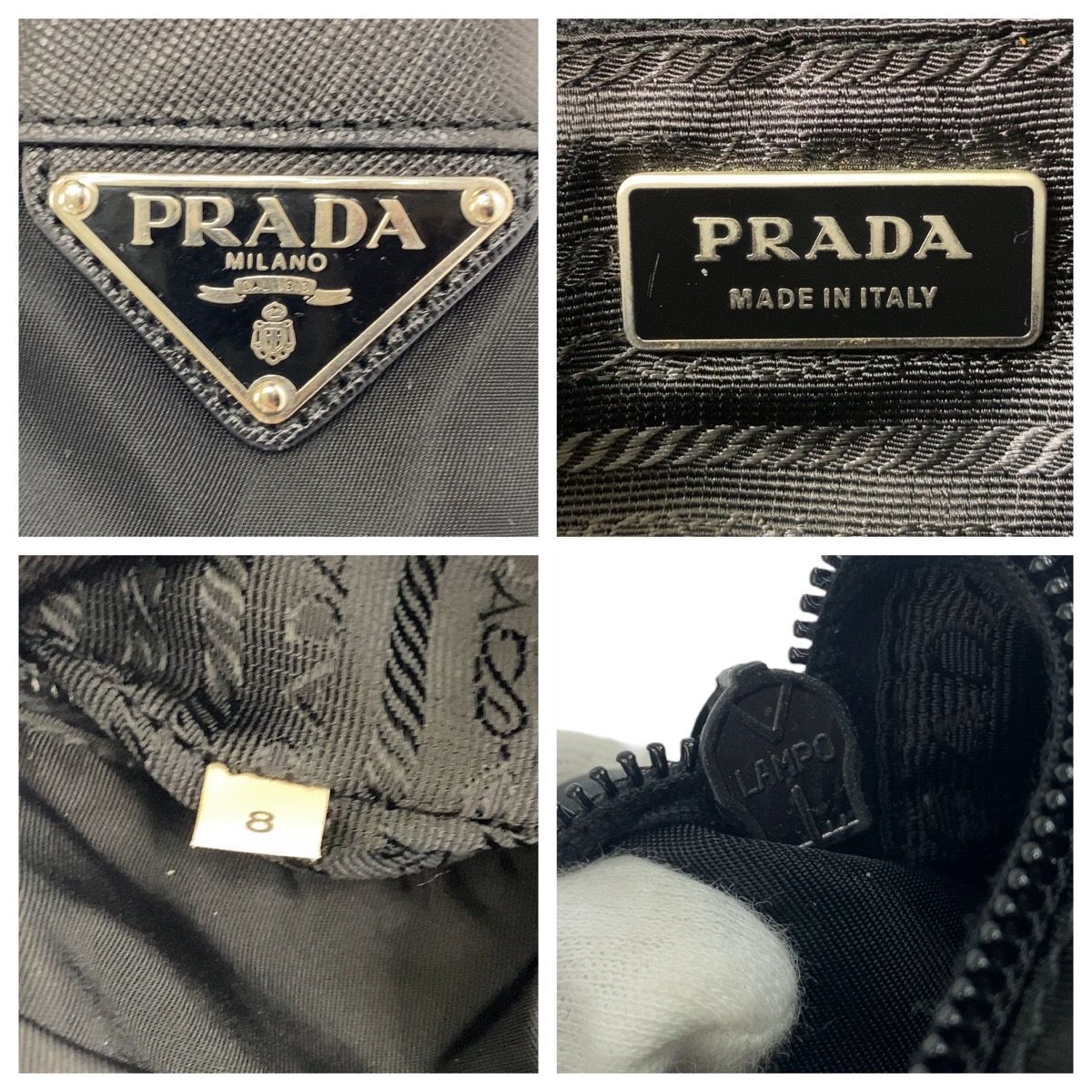 Prada Tessuto Nylon Shoulder Bag