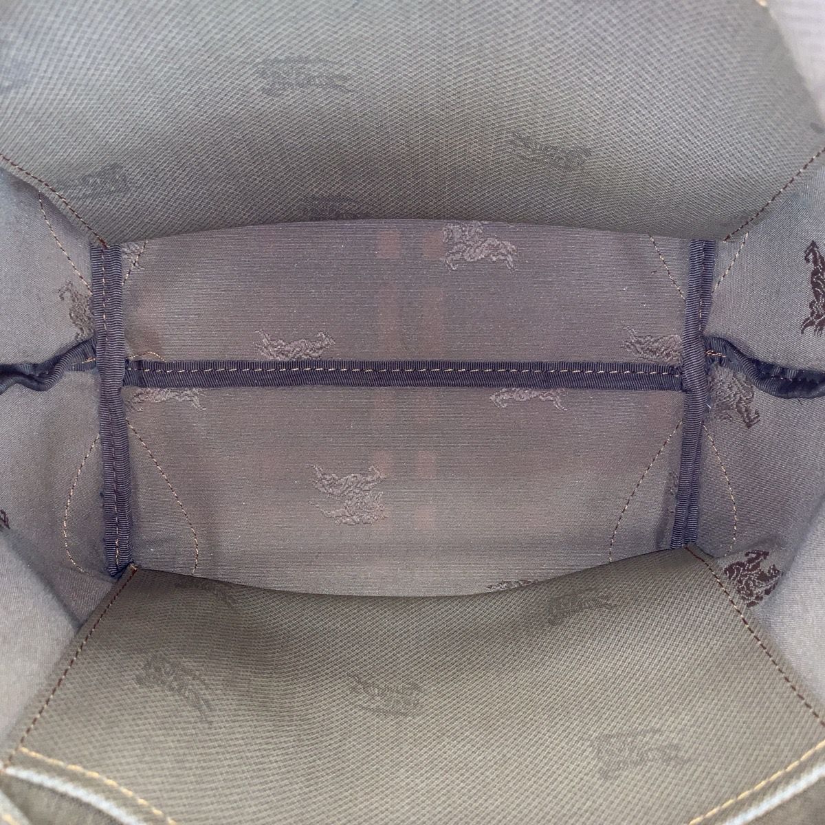 Burberry Canvas Leather Tote Bag