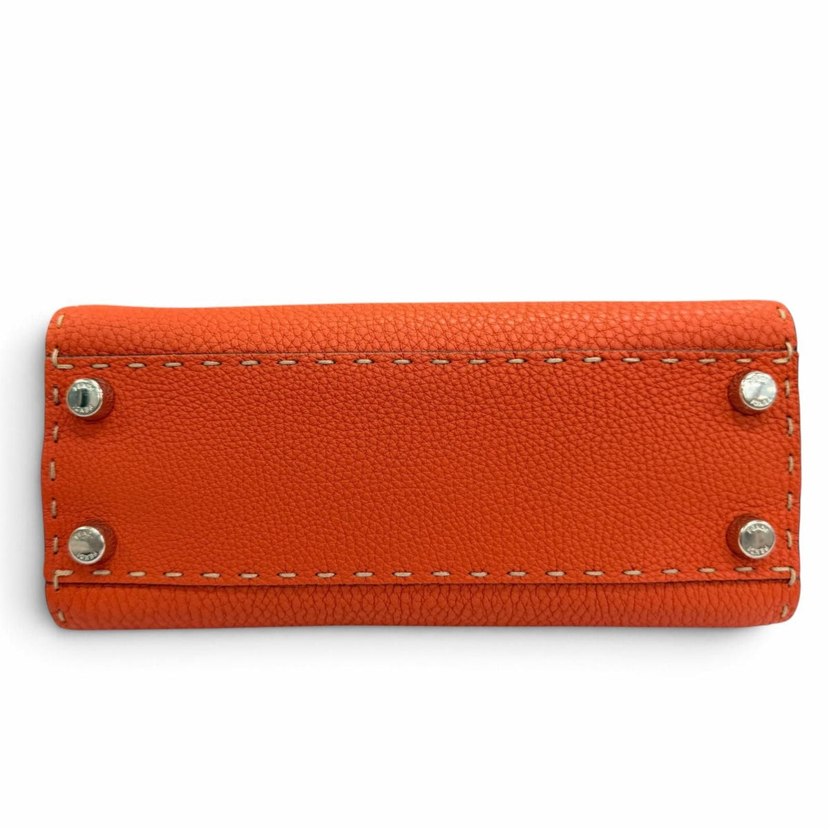 Fendi Selleria Peekaboo Mini Leather 2way Shoulder Bag