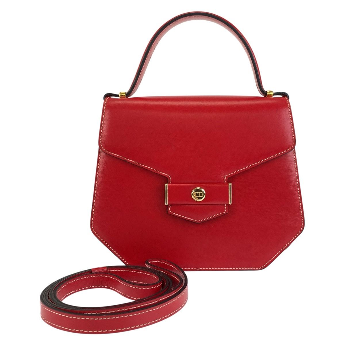 Christian Dior Leather 2way Bag
