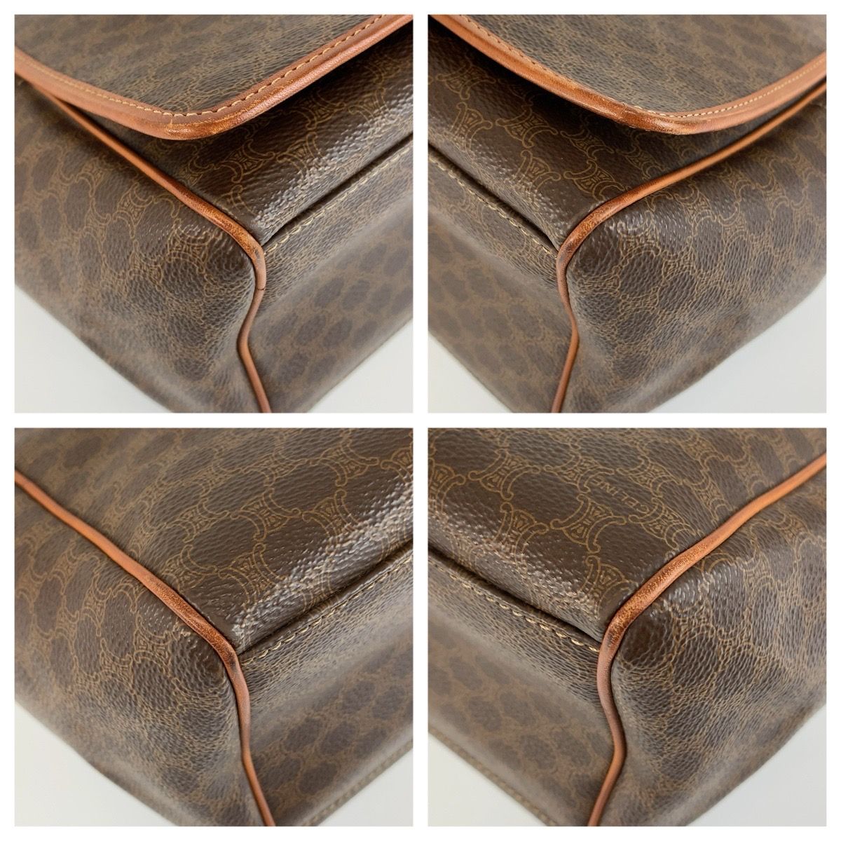 Celine Macadam PVC Shoulder Bag