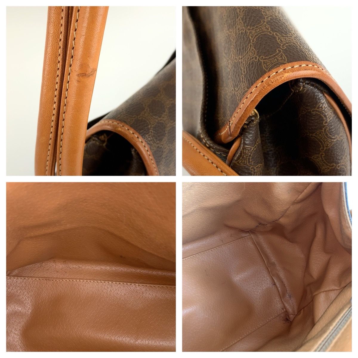 Celine Macadam PVC Shoulder Bag
