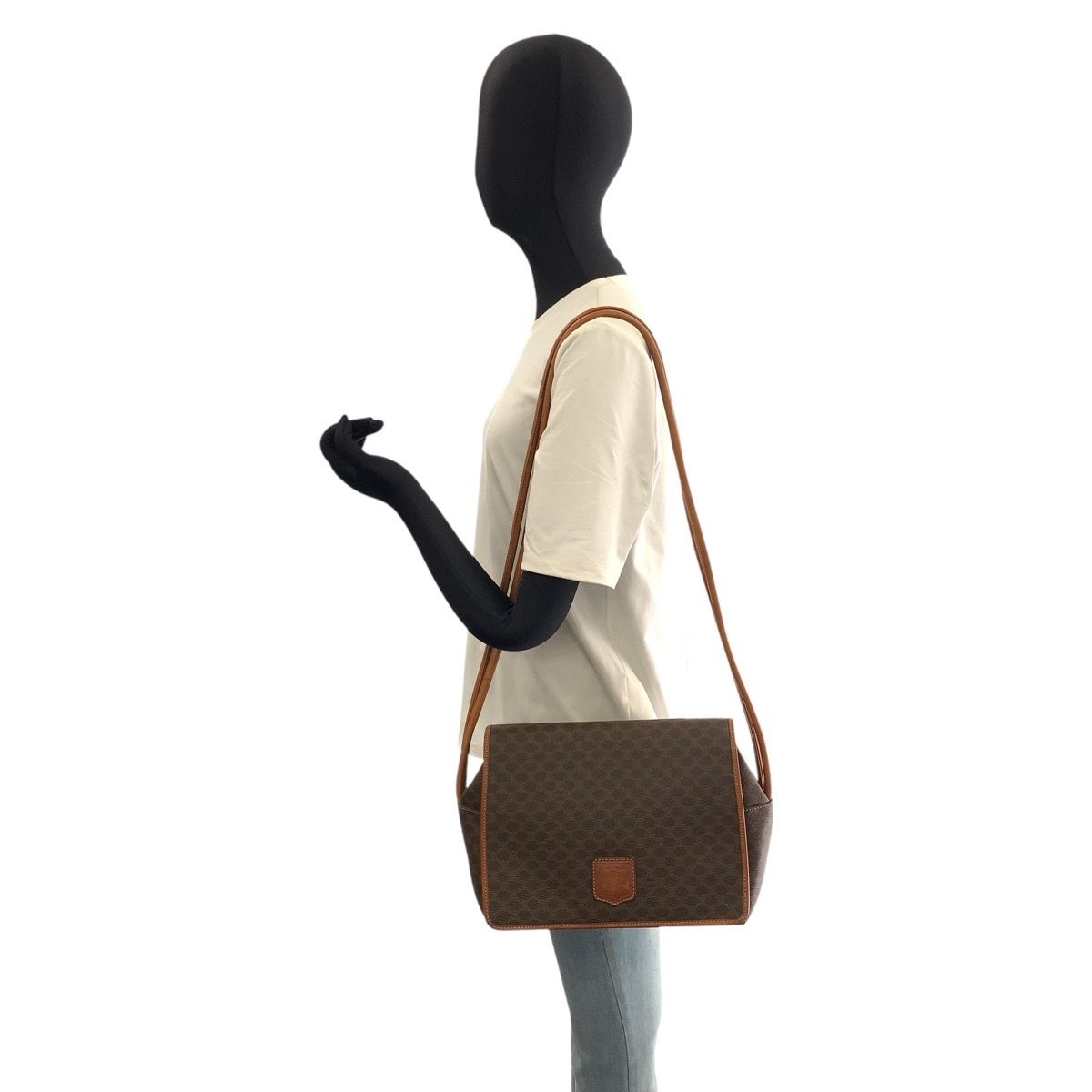 Celine Macadam PVC Shoulder Bag