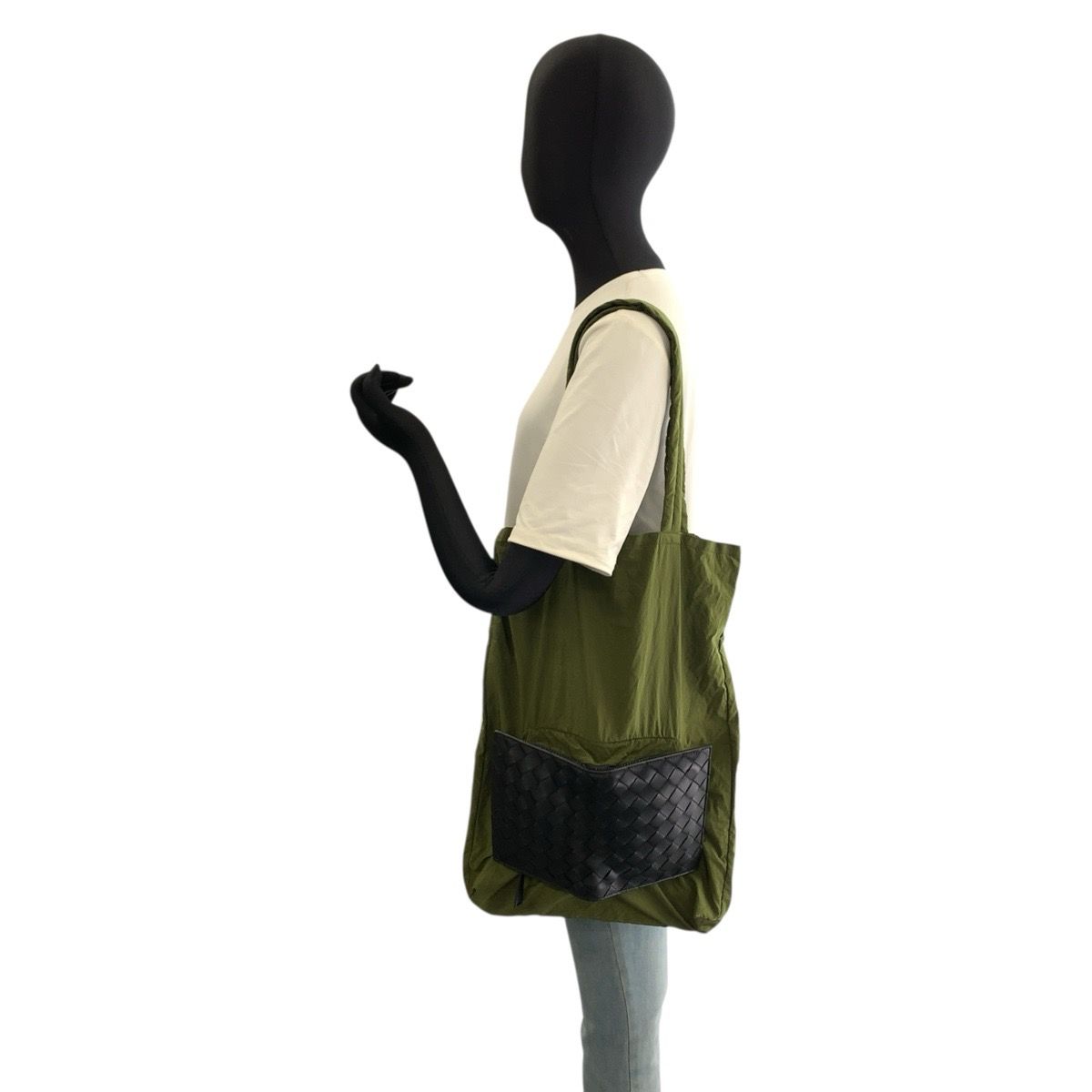 Bottega Veneta Intrecciato Nylon Tote Bag